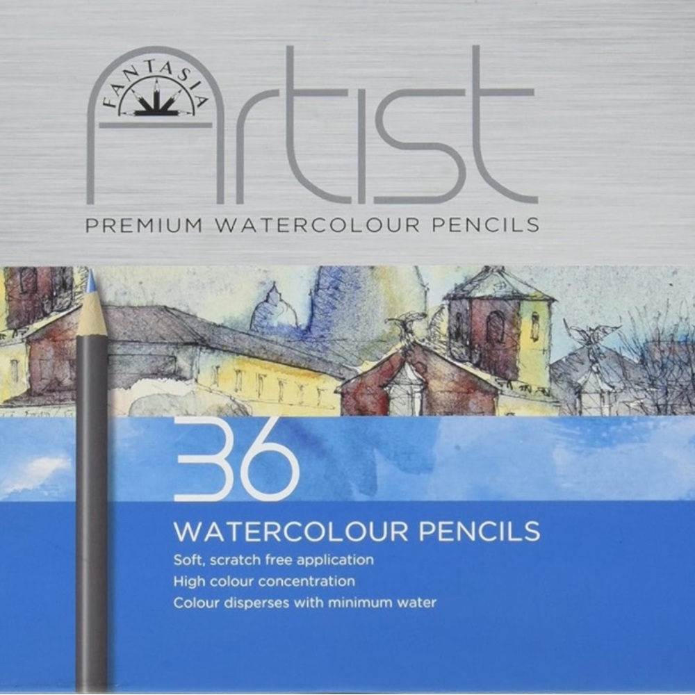 Fantasia Premium Watercolor Pencil Set 36pc